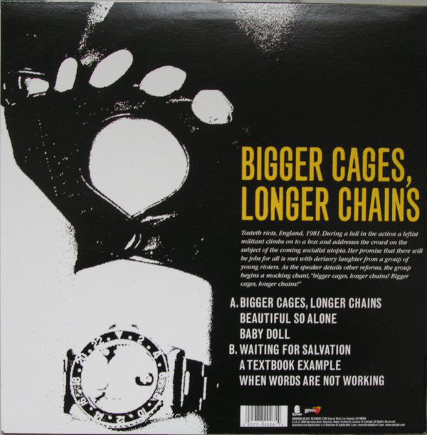 The (International) Noise Conspiracy* : Bigger Cages, Longer Chains (12", EP)