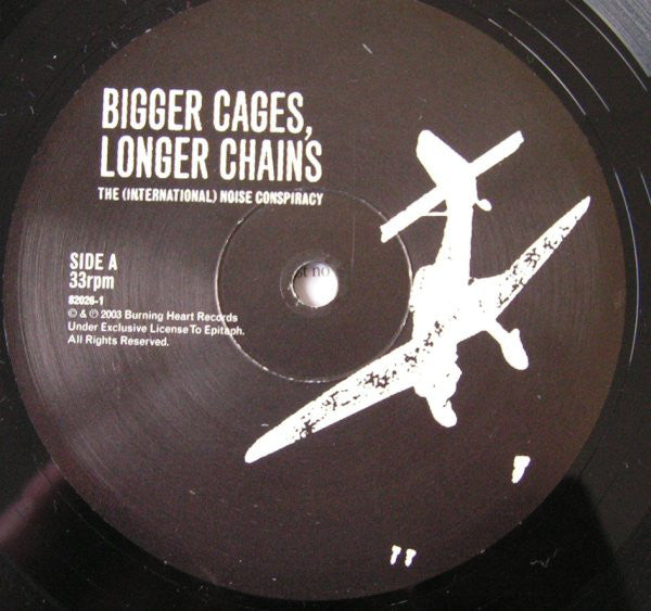 The (International) Noise Conspiracy* : Bigger Cages, Longer Chains (12", EP)