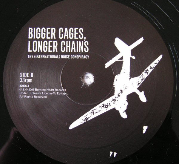 The (International) Noise Conspiracy* : Bigger Cages, Longer Chains (12", EP)