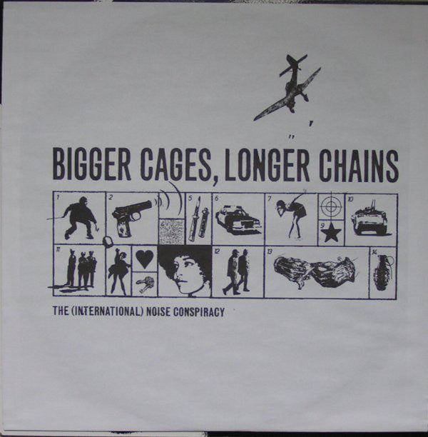 The (International) Noise Conspiracy* : Bigger Cages, Longer Chains (12", EP)