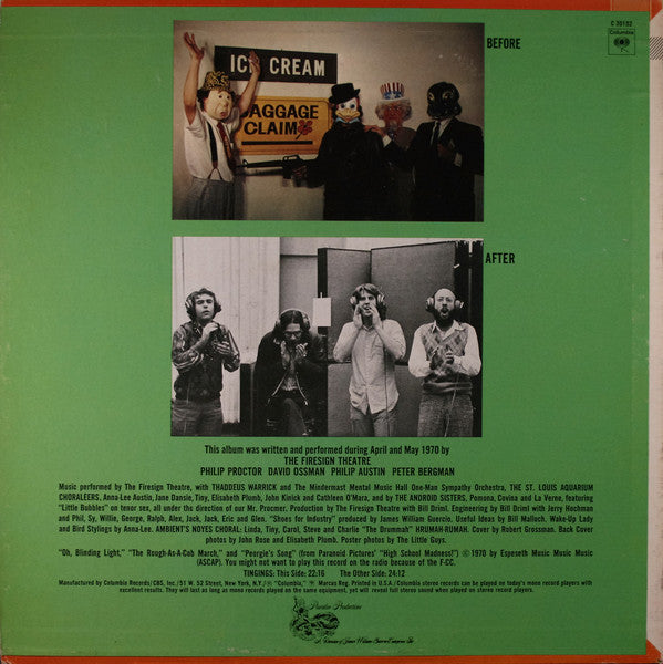 The Firesign Theatre : Don't Crush That Dwarf, Hand Me The Pliers (LP, Album)