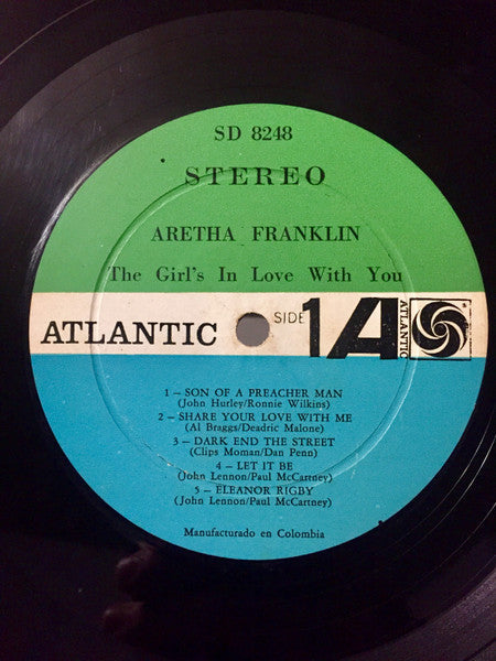Aretha Franklin : This Girl's In Love With You (LP, Album)