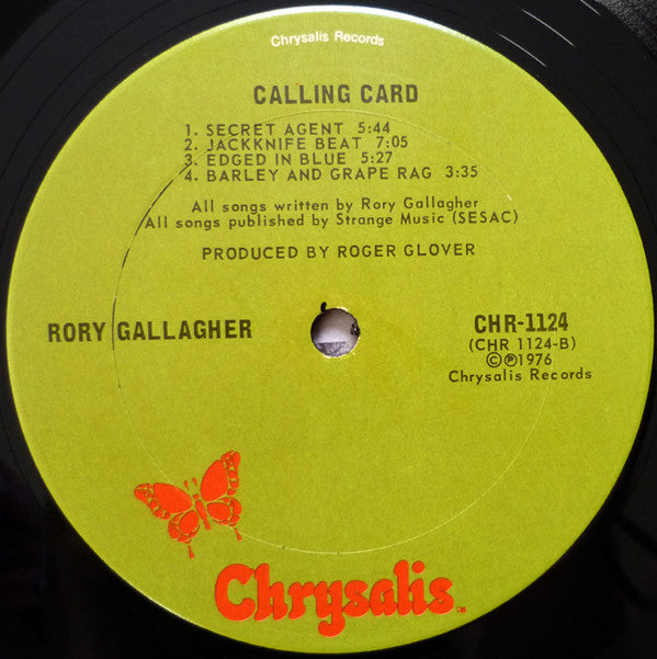 Rory Gallagher : Calling Card (LP, Album, Ter)