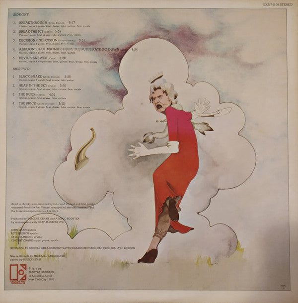 Atomic Rooster : In Hearing Of (LP, Album, San)