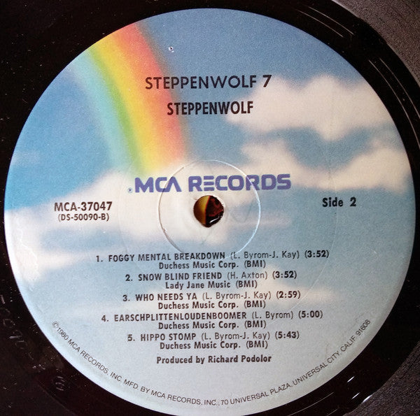 Steppenwolf : Steppenwolf 7 (LP, Album, Gat)