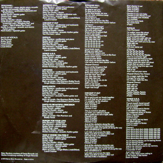 Van Morrison : Wavelength (LP, Album)