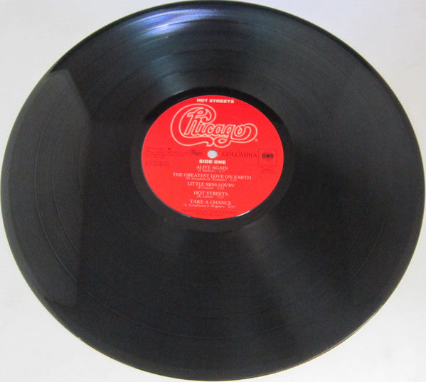 Chicago (2) : Hot Streets (LP, Album, Gat)