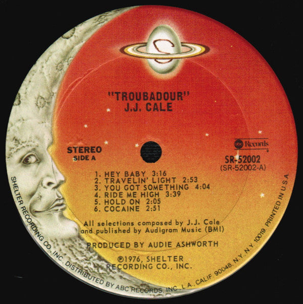 J.J. Cale : Troubadour (LP, Album, RE)