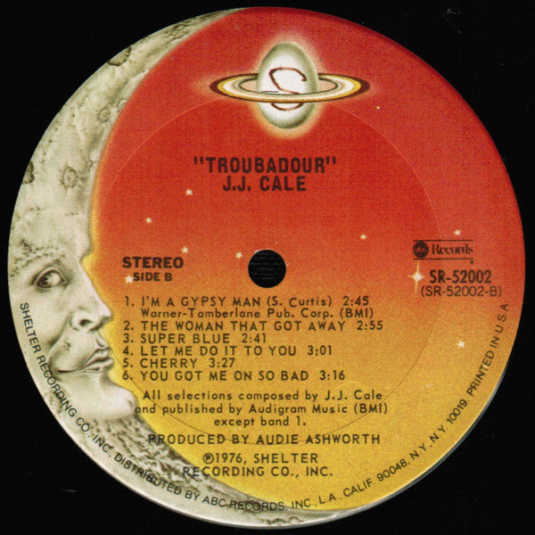 J.J. Cale : Troubadour (LP, Album, RE)