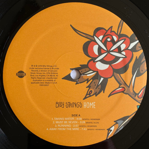 Billy Strings : Home (2xLP, Album)