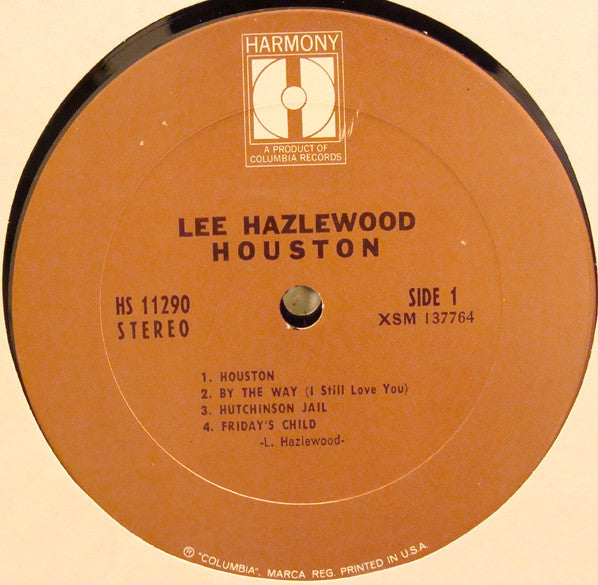 Lee Hazlewood : Houston (LP, Album, RE, Pit)