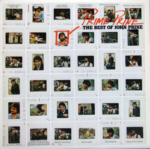 John Prine : Prime Prine - The Best Of John Prine (LP, Comp, PR-)