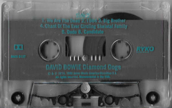 David Bowie : Diamond Dogs (Cass, Album, RE, RM)
