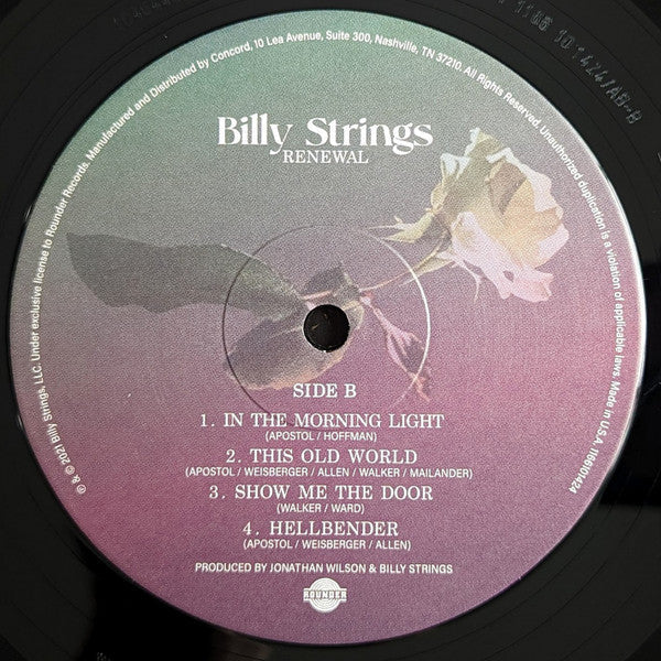 Billy Strings : Renewal (2xLP, Album)
