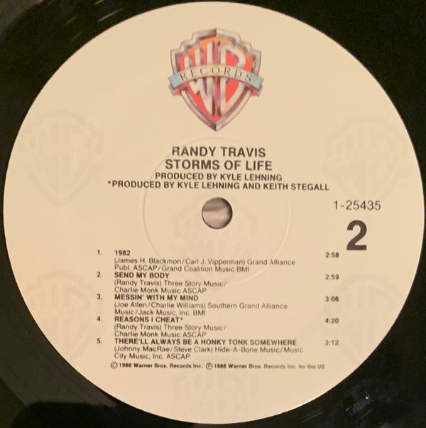 Randy Travis : Storms Of Life (LP, Album, Spe)
