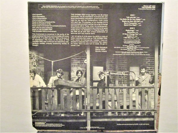 The Chosen Few (4) : The Chosen Few (LP, Album)