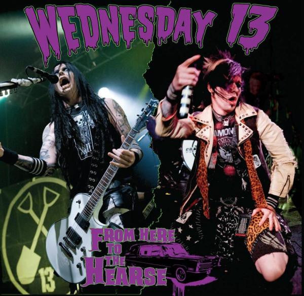 Wednesday 13 : From Here To The Hearse (LP, Comp, Pur)