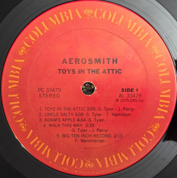 Aerosmith : Toys In The Attic (LP, Album)