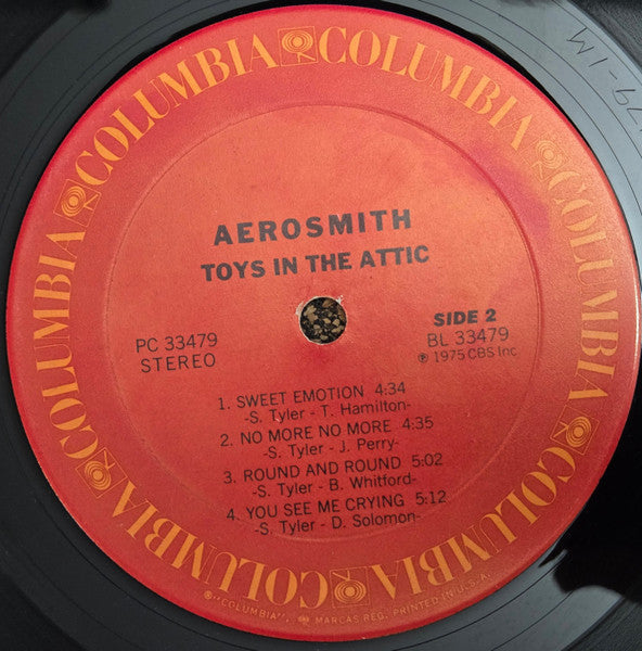 Aerosmith : Toys In The Attic (LP, Album)
