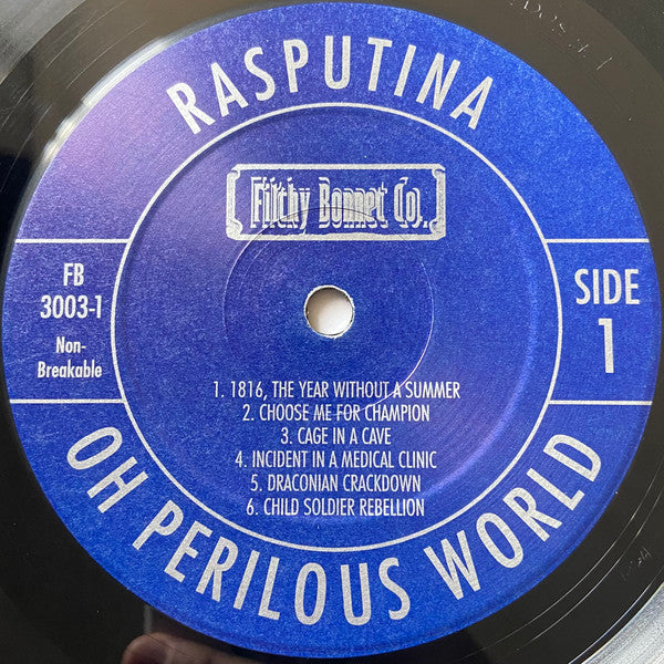 Rasputina : Oh Perilous World (LP, Album)