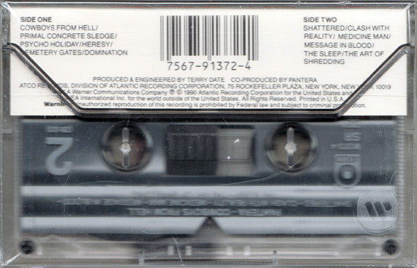 Pantera : Cowboys From Hell (Cass, Album, SR)