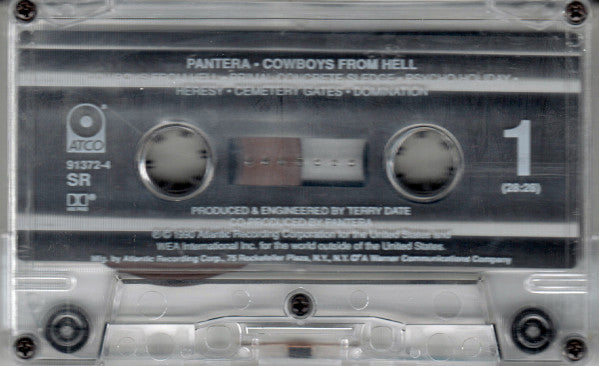 Pantera : Cowboys From Hell (Cass, Album, SR)