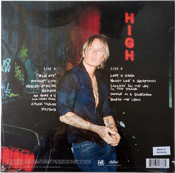 Keith Urban : High (LP, Album)