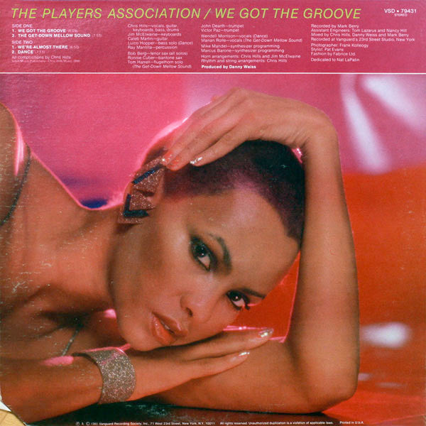 The Players Association : We Got The Groove! (LP, Album)