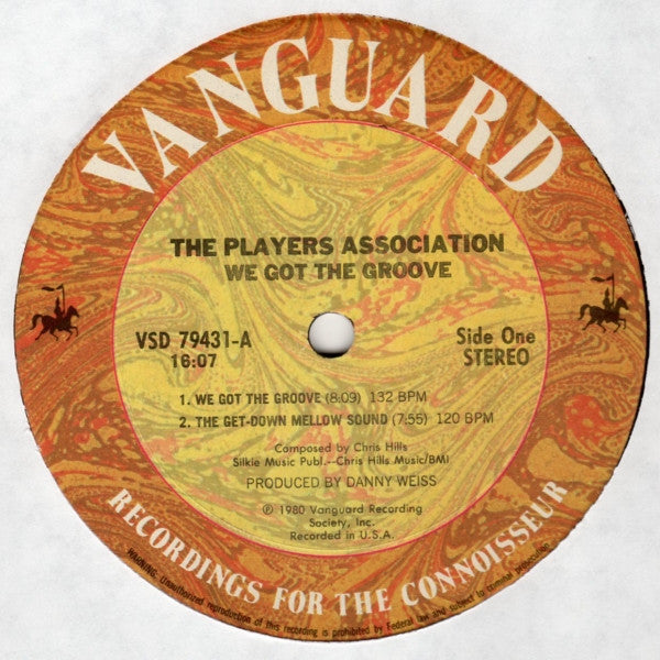 The Players Association : We Got The Groove! (LP, Album)
