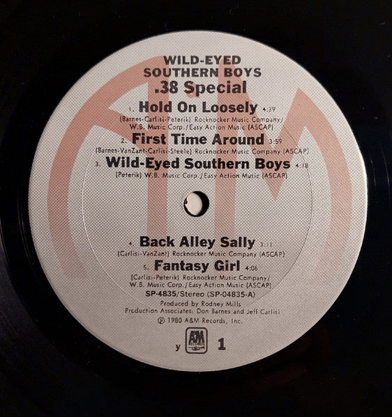 .38 Special* : Wild-Eyed Southern Boys (LP, Album, y -)