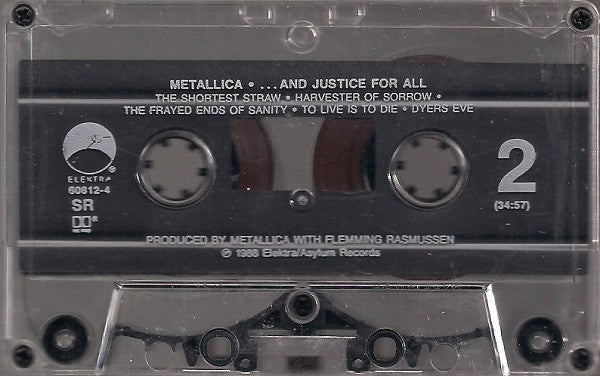 Metallica : ...And Justice For All (Cass, Album, Dol)