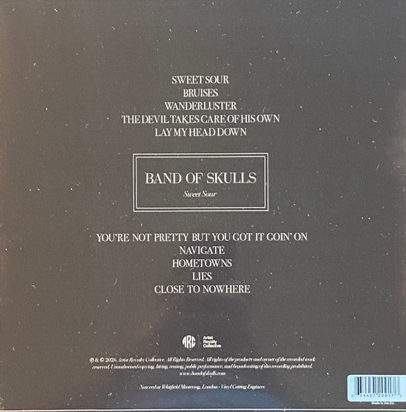 Band Of Skulls : Sweet Sour (LP, Album, RE, Red)