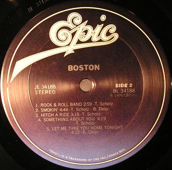 Boston : Boston (LP, Album, RE)