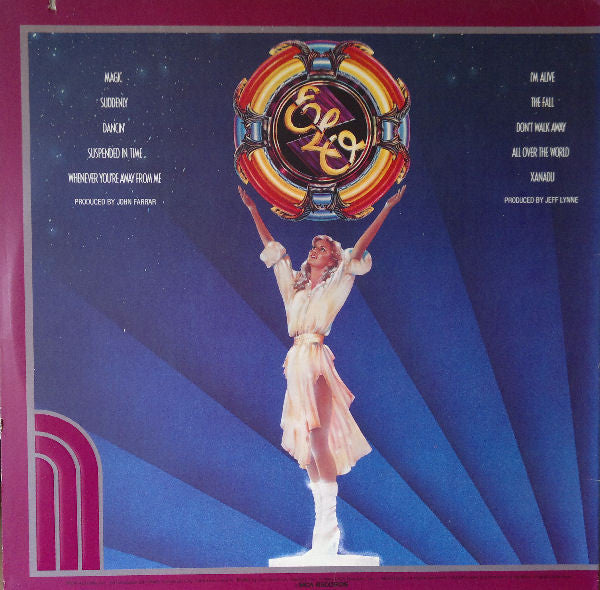 Olivia Newton-John / Electric Light Orchestra : Xanadu (From The Original Motion Picture Soundtrack) (LP, Album, RE)