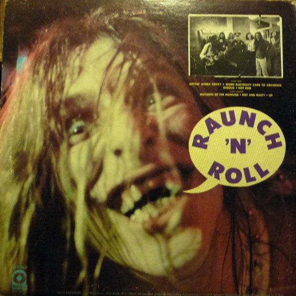 Black Oak Arkansas : Raunch 'N' Roll Live (LP, Album, PR )
