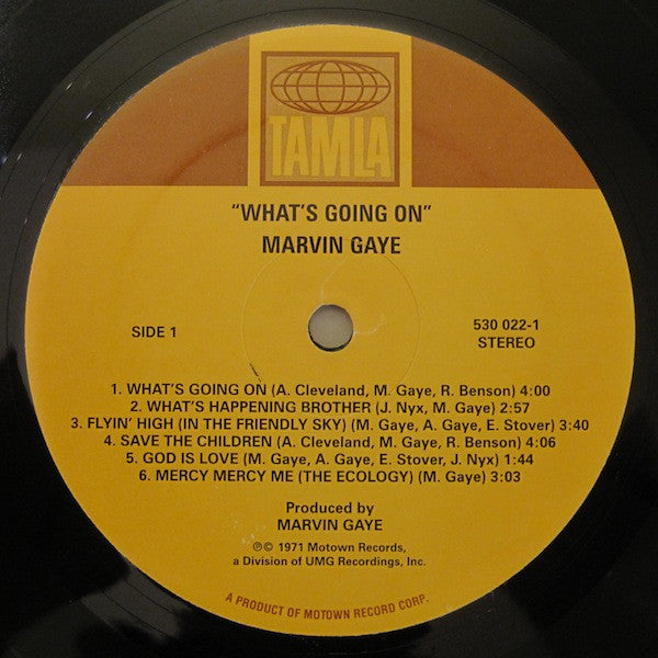 Marvin Gaye : What's Going On (LP, Album, RE, Gat)