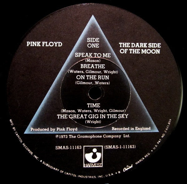 Pink Floyd : The Dark Side Of The Moon (LP, Album, Los)