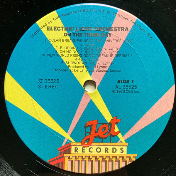Electric Light Orchestra : On The Third Day (LP, Album, RE, Ter)