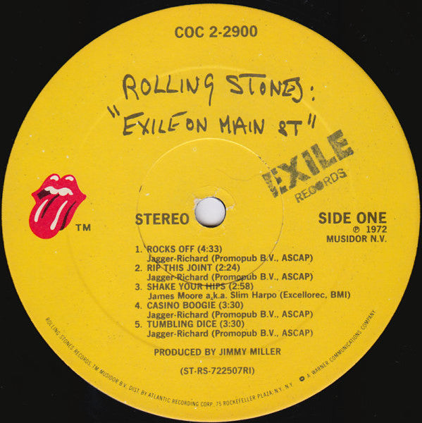 The Rolling Stones : Exile On Main St. (2xLP, Album, RE, RI )