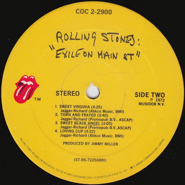 The Rolling Stones : Exile On Main St. (2xLP, Album, RE, RI )