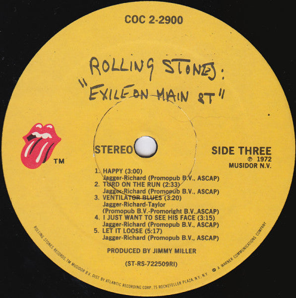 The Rolling Stones : Exile On Main St. (2xLP, Album, RE, RI )