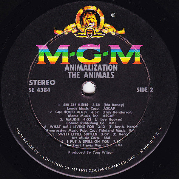 The Animals : Animalization (LP, Album)