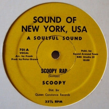 Scoopy : Scoopy Rap  (12")