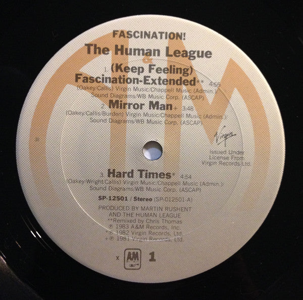 The Human League : Fascination! (LP, MiniAlbum)