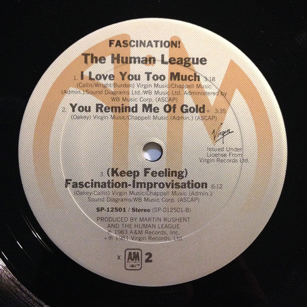 The Human League : Fascination! (LP, MiniAlbum)