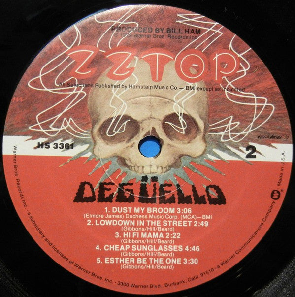 ZZ Top : Degüello (LP, Album, Ter)