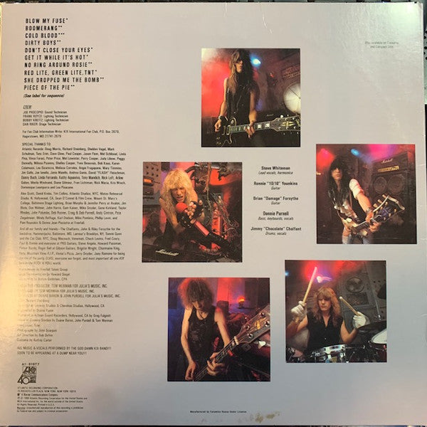 Kix (3) : Blow My Fuse (LP, Album, Club)