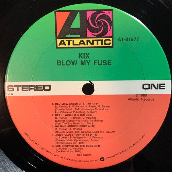 Kix (3) : Blow My Fuse (LP, Album, Club)