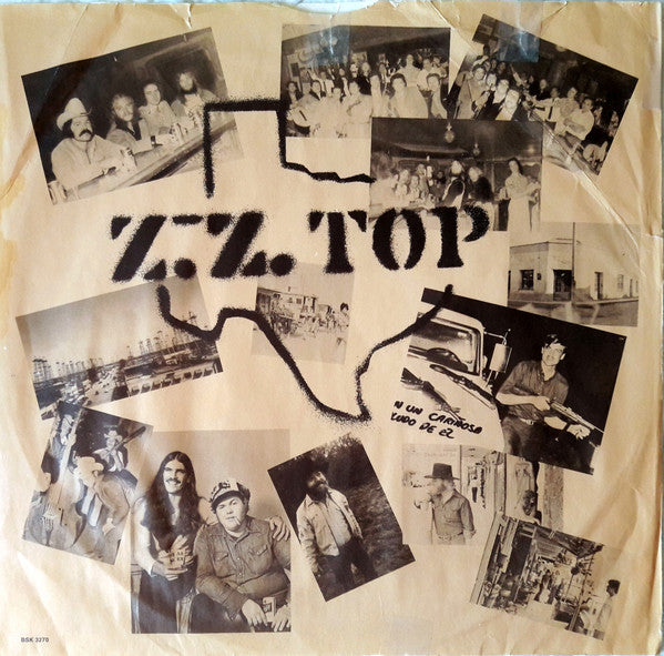 ZZ Top : Tres Hombres (LP, Album, RE, Gat)
