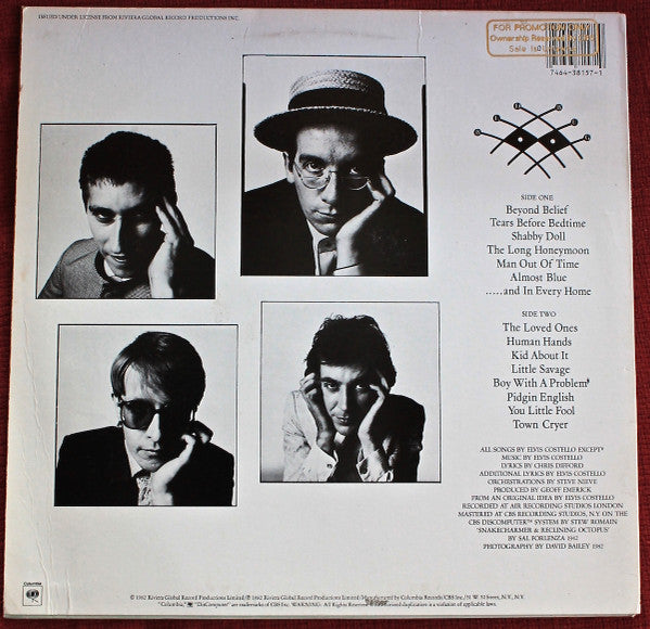 Elvis Costello And The Attractions* : Imperial Bedroom (LP, Album)